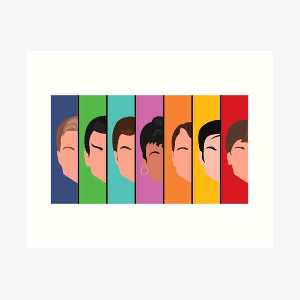 Enterprise Crew Art Print
