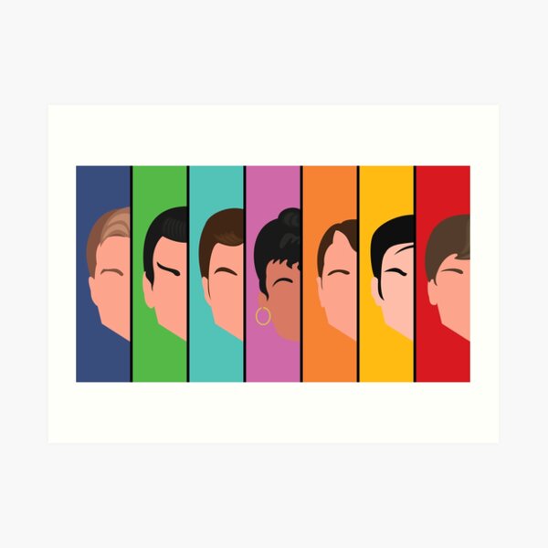 Enterprise Crew Art Print
