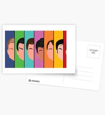Enterprise Crew Postcards