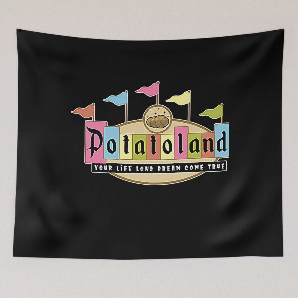 Item preview, Potatoland Retro Sign designed and sold by tourdexton726.