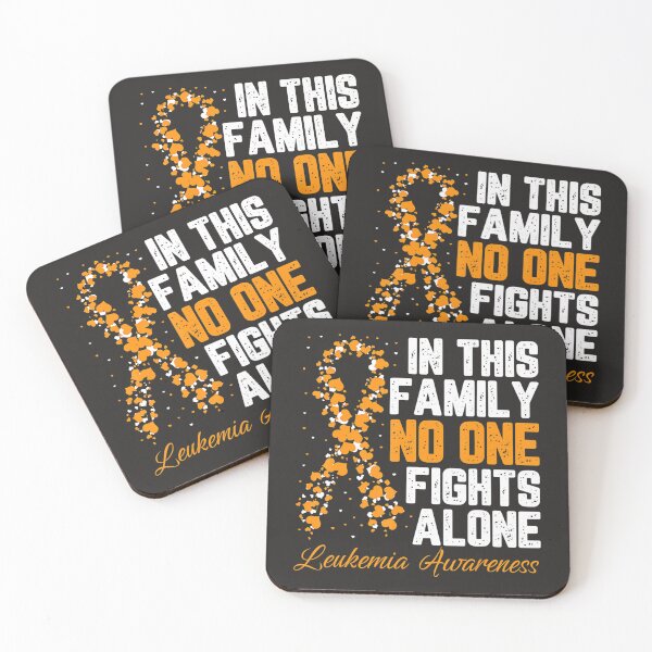 Item preview, In This Family No One Fight Alone Leukemia Awareness  designed and sold by Miriam Brayan.