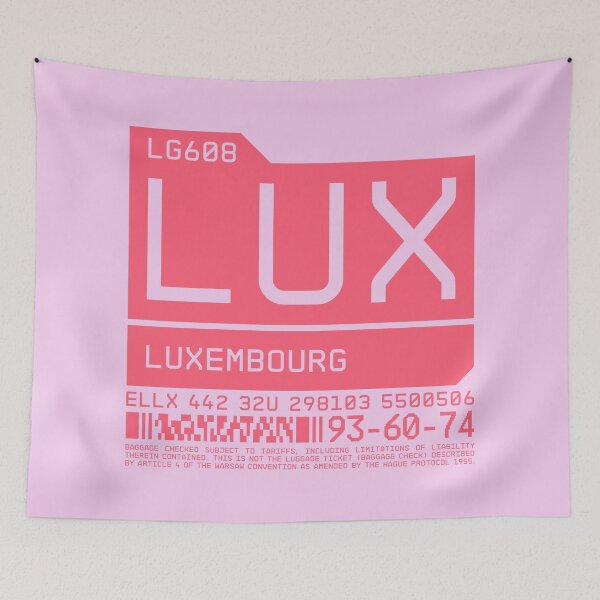 Item preview, Luggage Tag C - LUX Luxembourg designed and sold by VoodooCircus.