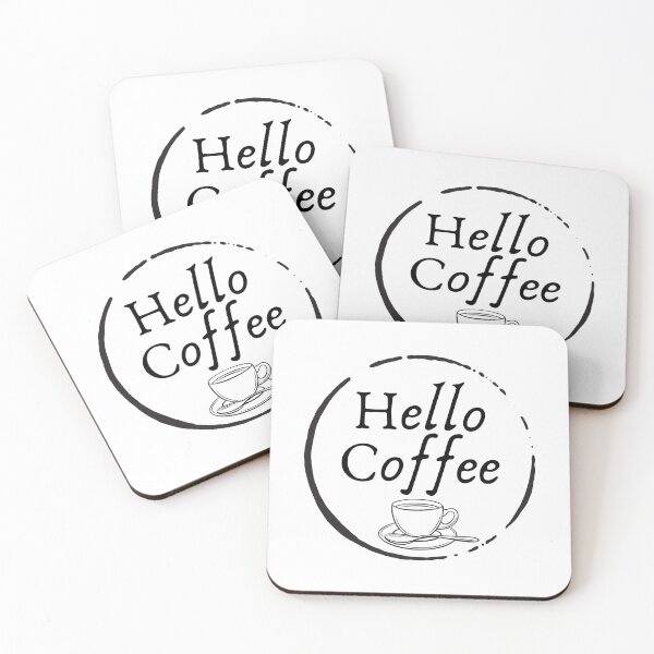 Item preview, Hello Coffee designed and sold by Elvira Hyvönen.