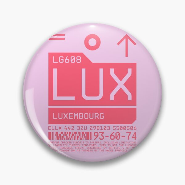 Item preview, Luggage Tag C - LUX Luxembourg designed and sold by VoodooCircus.