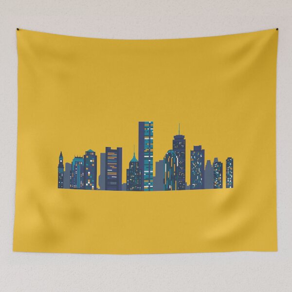 Artikelvorschau, Skyline von Boston entworfen und verkauft von Antikwar.