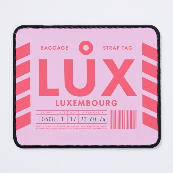 Item preview, Luggage Tag D - LUX Luxembourg designed and sold by VoodooCircus.