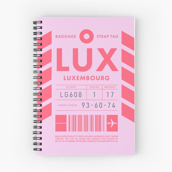 Item preview, Luggage Tag D - LUX Luxembourg designed and sold by VoodooCircus.