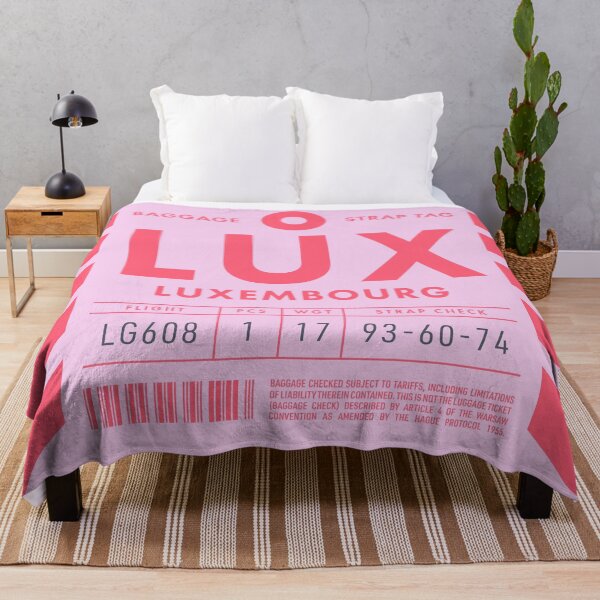 Artikelvorschau, Luggage Tag D - LUX Luxembourg entworfen und verkauft von VoodooCircus.