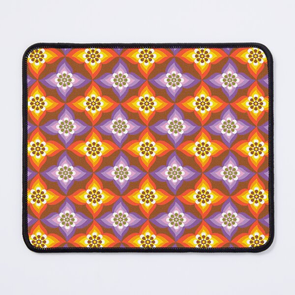 Item preview, Retro Abstract Passion Fruit Flower mystikel designed and sold by Kelly  Thompson.