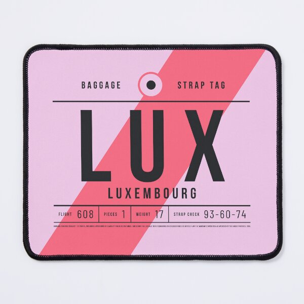 Item preview, Luggage Tag E - LUX Luxembourg designed and sold by VoodooCircus.