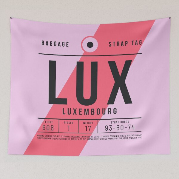 Item preview, Luggage Tag E - LUX Luxembourg designed and sold by VoodooCircus.