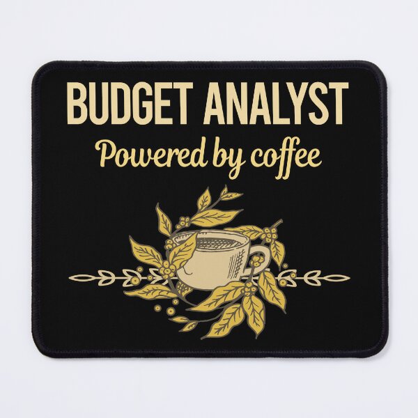 Item preview, Powered By Coffee Budget Analyst designed and sold by toniabrendaom.