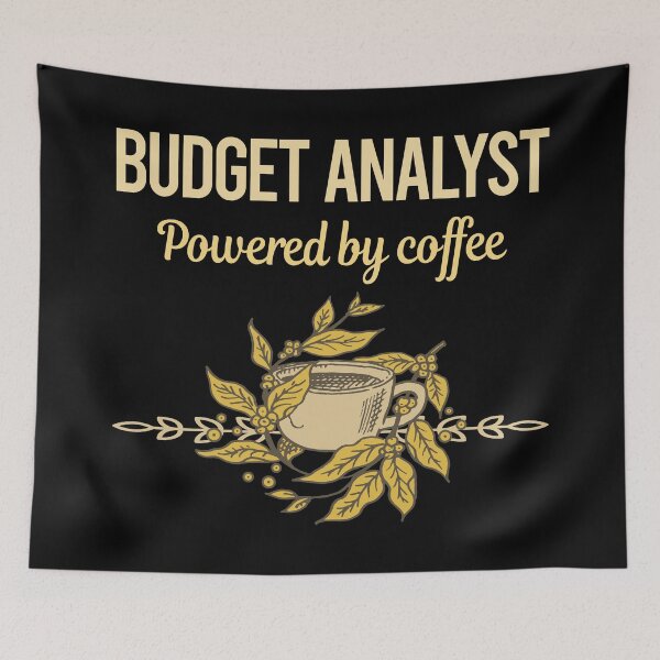 Item preview, Powered By Coffee Budget Analyst designed and sold by toniabrendaom.