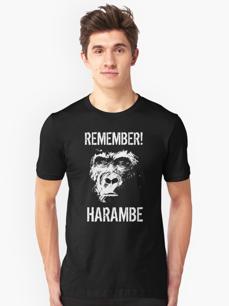 remember harambe shirt