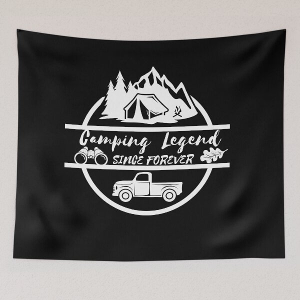Item preview, Camping Legend Since forever designed and sold by Artistusha.