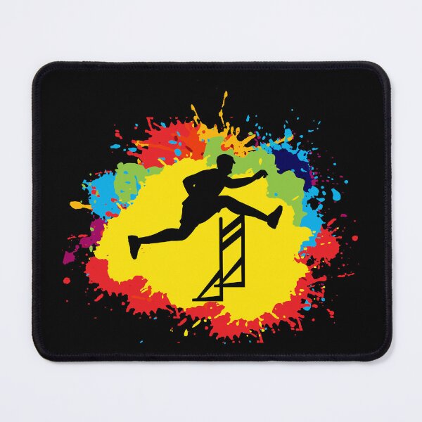 Item preview, Hurdles Hurdling Hurdler Running Runner Athletes designed and sold by CuteDesigns1.
