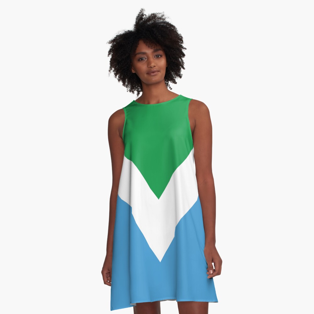 International Vegan Flag 2 A-Line Dress