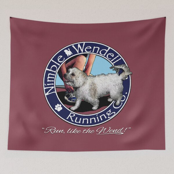 Item preview, Nimble Wendell Running Co. (Painterly-salmon) designed and sold by torg.