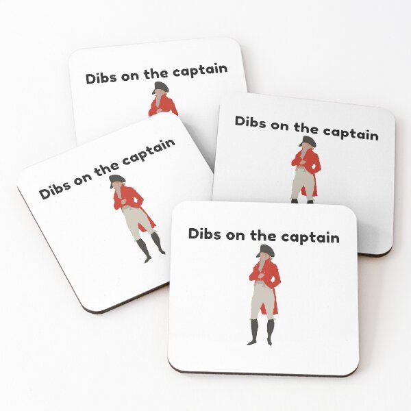 Item preview, Dibs on the captain - funny designed and sold by PellSilversmith.