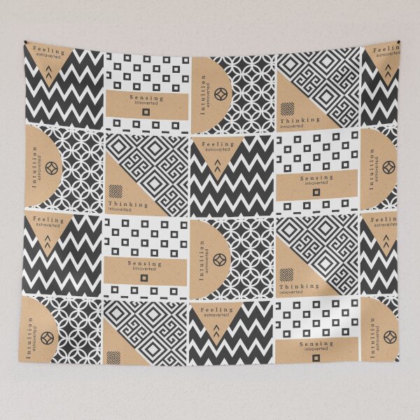 Item preview, ESFJ Cognitive Patterns designed and sold by eilamona.