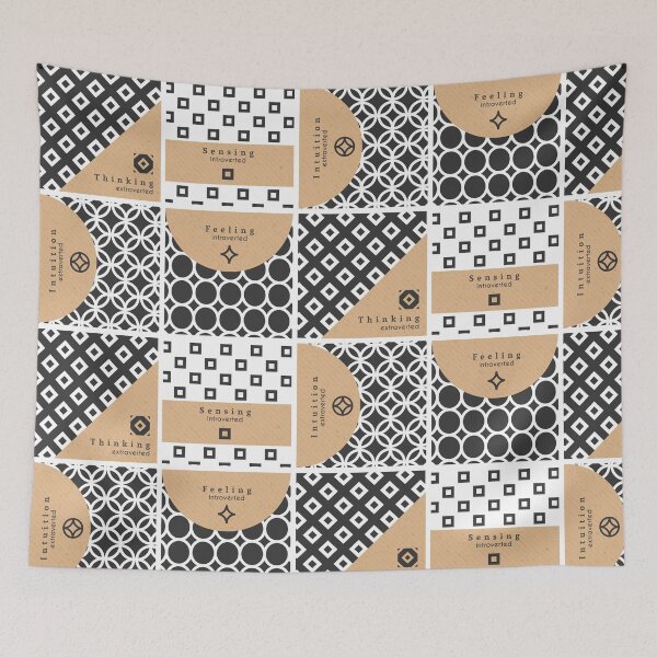 Item preview, ESTJ Cognitive Patterns designed and sold by eilamona.
