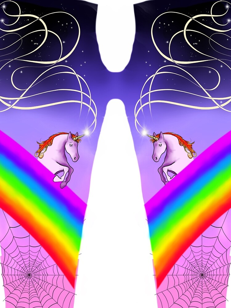 Unicorn Leggings with Rainbow Tail – Flingo and Swollop