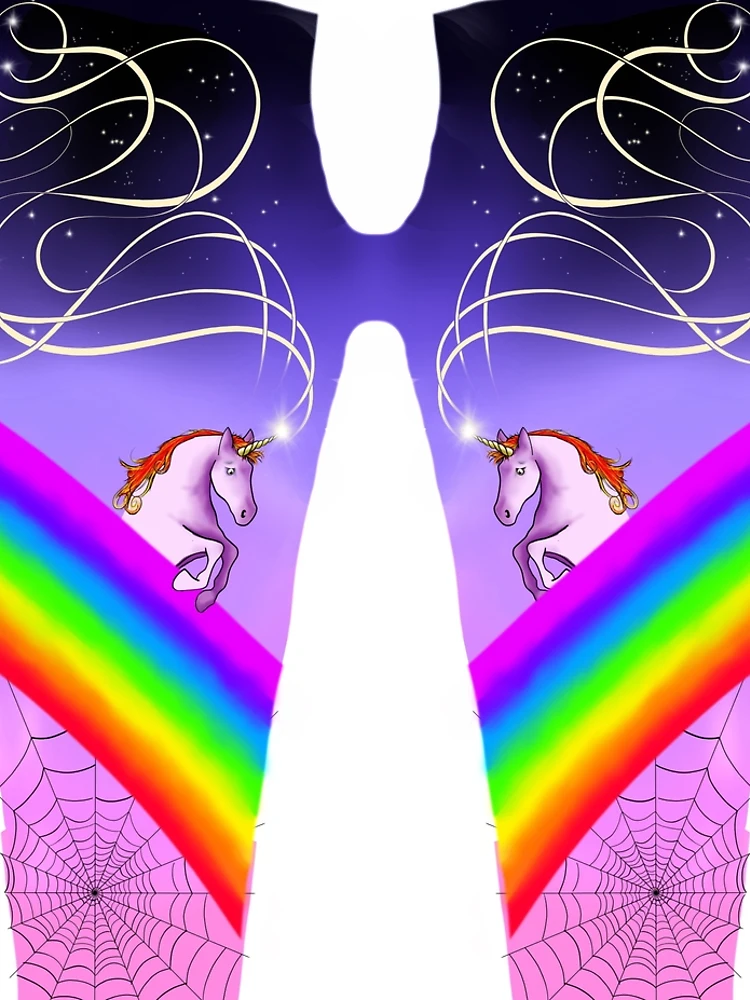 unicorn rainbow pants  Leggings for Sale by Mollusc23