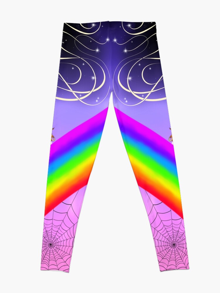 Girls Cute Rainbow Multi Unicorn Stars Print Leggings -  Canada