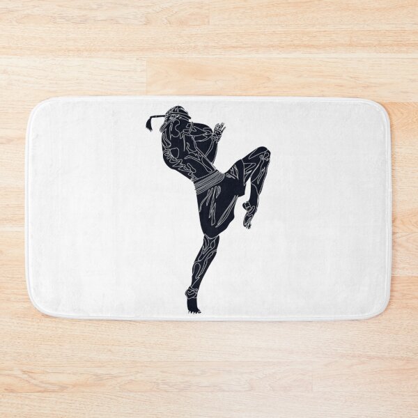 Item preview, Vintage Muay Thai Knee Abstract Black and White designed and sold by PatrickWeidle.