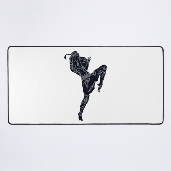 Item preview, Vintage Muay Thai Knee Abstract Black and White designed and sold by PatrickWeidle.