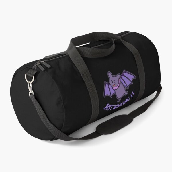 Item preview, Just Winging It Funny Bat Puns (Dark BG) designed and sold by punnybone.