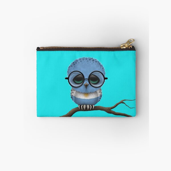Item preview, Nerdy Argentinian Baby Owl on a Branch designed and sold by JeffBartels.