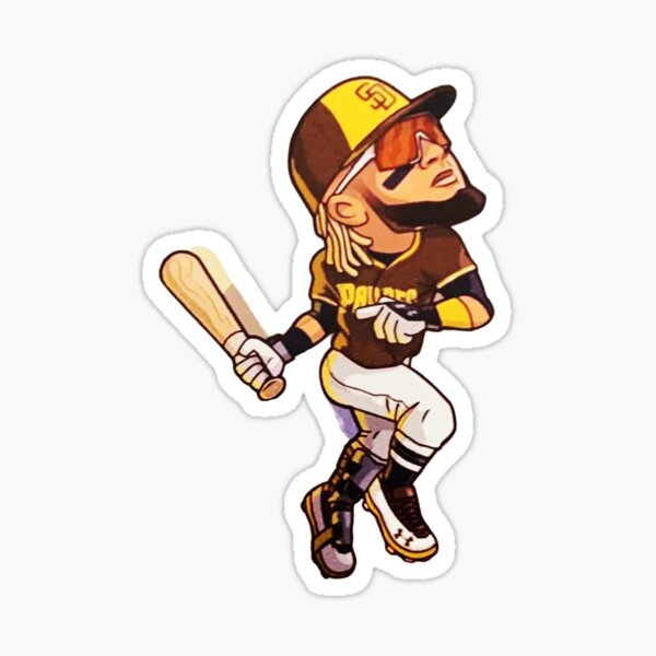 Tatis Jr Jersey Sticker for Sale by cocreations