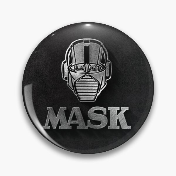 Item preview, Brushed Metal M.A.S.K. Logo designed and sold by MASKuerade.