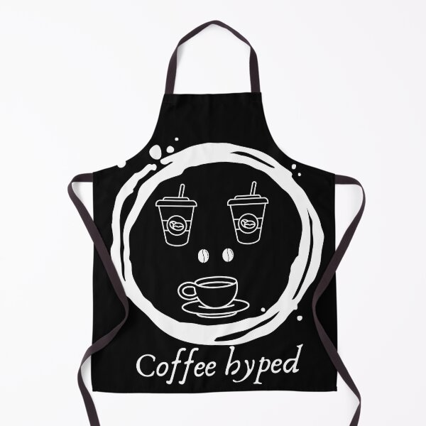 Item preview, Coffee Hyped (white) designed and sold by Elvira Hyvönen.