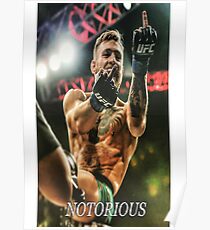 conor mcgregor notorious Poster