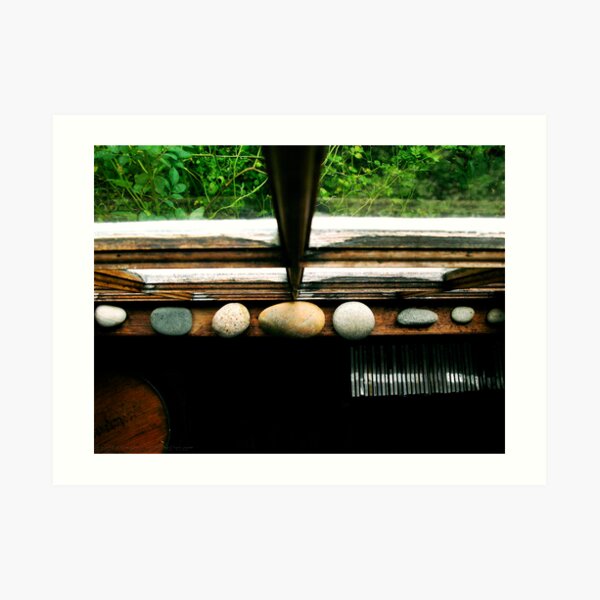 Stones In The Window Art Print