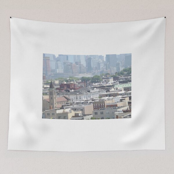 Item preview, Aerial View, Hoboken, New Jersey, Manhattan Skyline designed and sold by lenspiro.