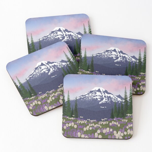 Item preview, Mt Rainier National Park designed and sold by KeziahCreates.