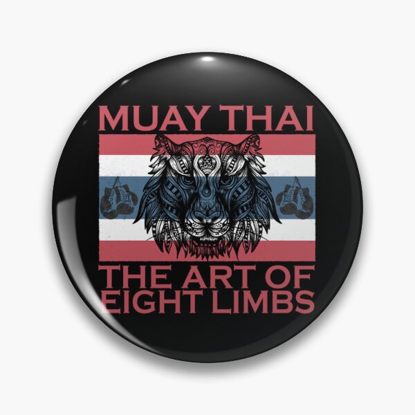 Item preview, Retro Muay Thai The Art of Eight Limbs designed and sold by PatrickWeidle.