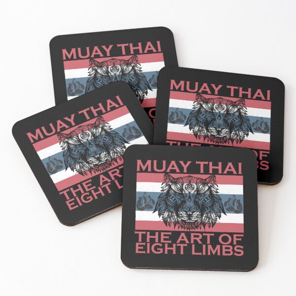 Item preview, Retro Muay Thai The Art of Eight Limbs designed and sold by PatrickWeidle.