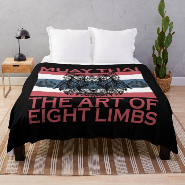 Item preview, Retro Muay Thai The Art of Eight Limbs designed and sold by PatrickWeidle.