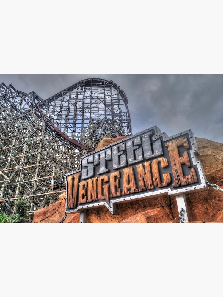 Steel Vengeance Poster For Sale By Randydyer Redbubble