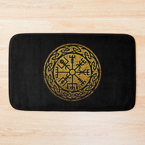 Item preview, Vintage Vegvisir, Futhark Runes, Viking Compass designed and sold by nitty-gritty.