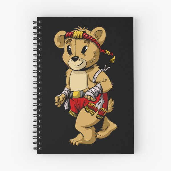 Item preview, Funny Muay Thai Bear MAscot designed and sold by PatrickWeidle.