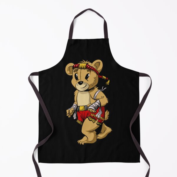 Item preview, Funny Muay Thai Bear MAscot designed and sold by PatrickWeidle.