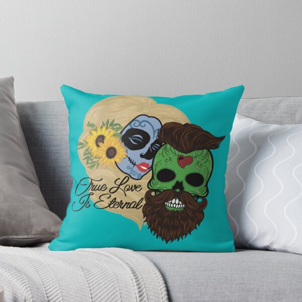 Item preview, True love is eternal skulls designed and sold by LHaynes2020.