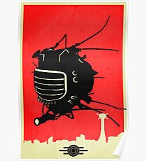 E-DE Fallout neues Vegas-Plakat Poster