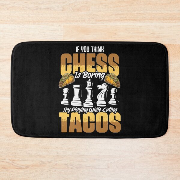 Item preview, Funny Board Game Enthusiast For A Taco Lover Chess Master designed and sold by Nessshirts.