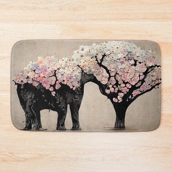 Item preview, Cherry Blossoms Elephant - Sakura designed and sold by lapart.
